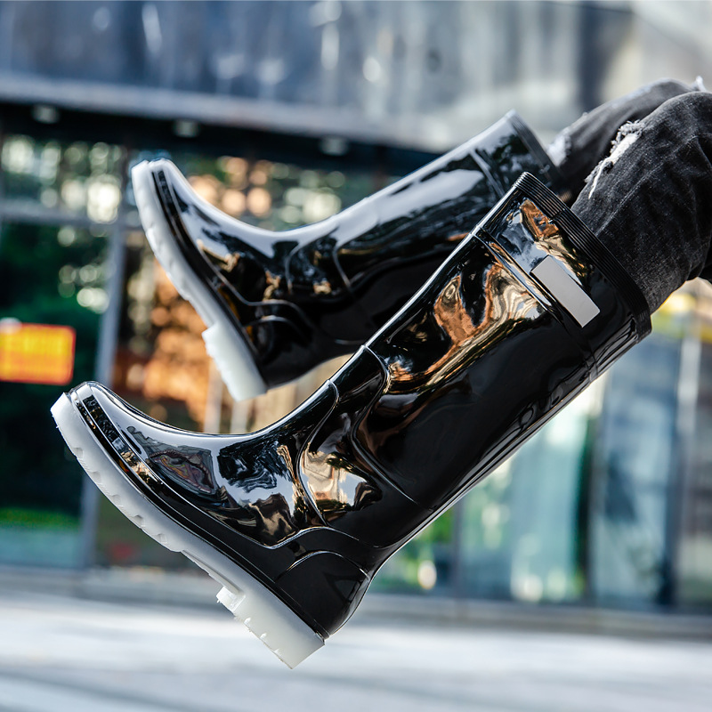 New Men Rain Boots High Rain B - Fishing Boots incelemesi ve fiyatı