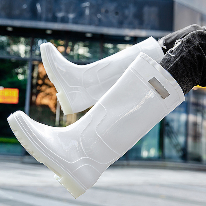 New Men Rain Boots High Rain B - Fishing Boots incelemesi ve fiyatı