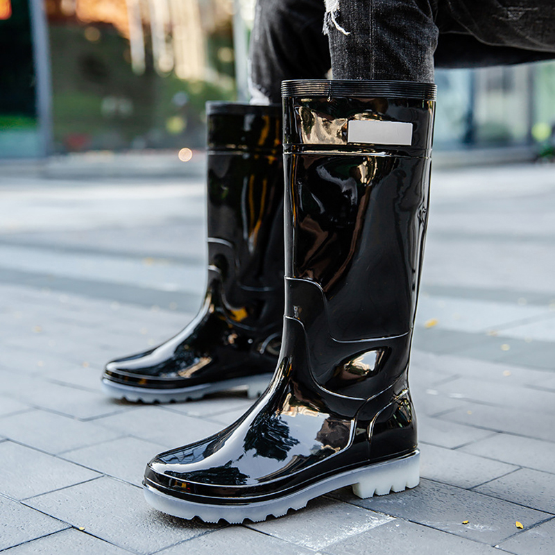 New Men Rain Boots High Rain B - Fishing Boots incelemesi ve fiyatı