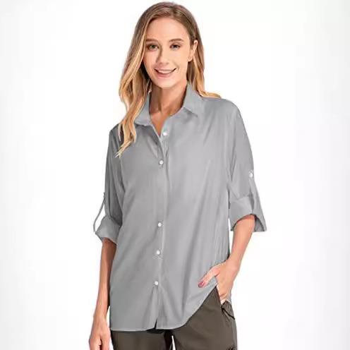 Women's Long Sleeve Sun Protec - Fishing Shirt Uv Protection incelemesi ve fiyatı