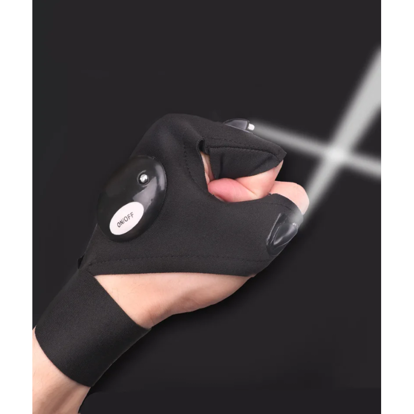 LED Half Finger Glove for Men  - Fishing Gloves incelemesi ve fiyatı