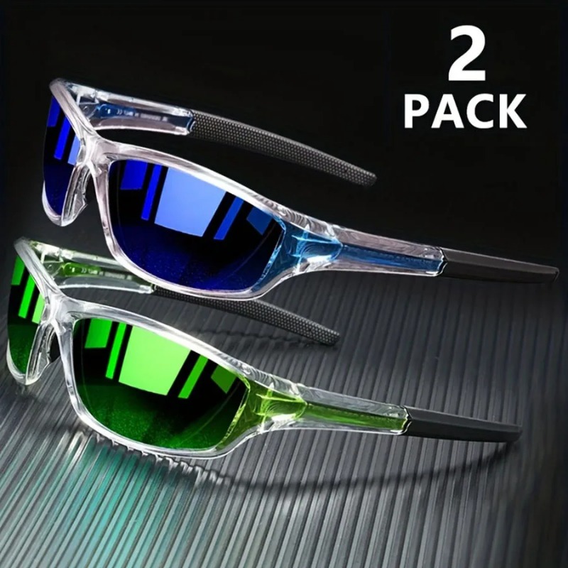 1/2PCS Sports Sunglasses for M - Fishing Sunglasses Polarized incelemesi ve fiyatı