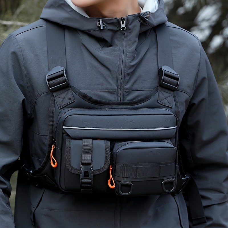 Men's Tactical Chest Bag, Runn - Fishing Vest incelemesi ve fiyatı