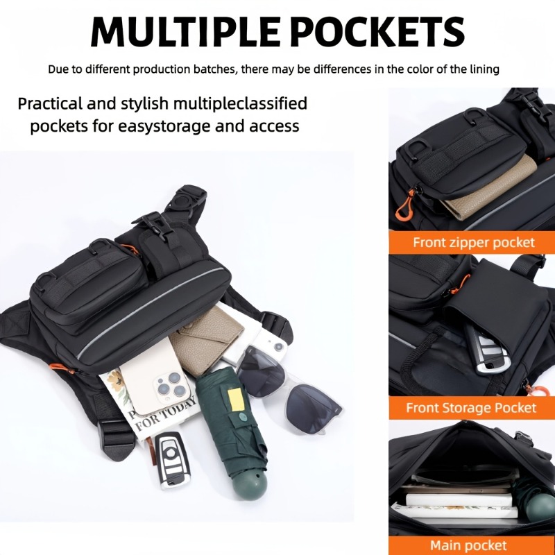Men's Tactical Chest Bag, Runn - Fishing Vest incelemesi ve fiyatı