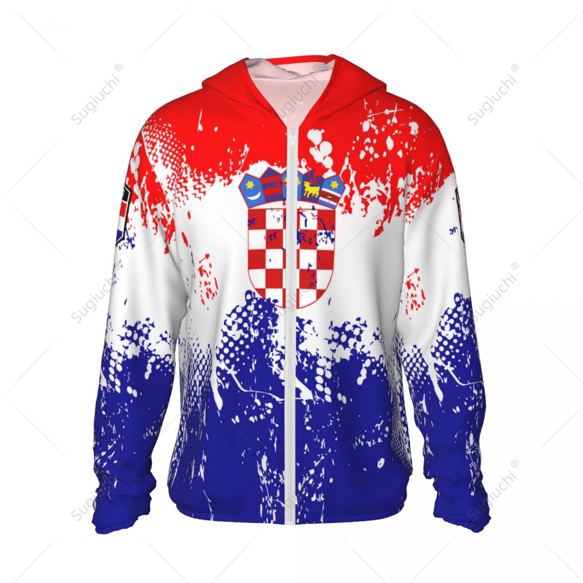 Croatia Flag Sun Protection Ho - Fishing Hoodie incelemesi ve fiyatı