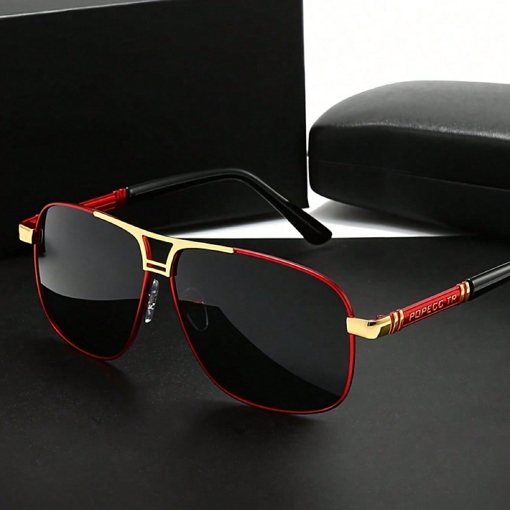 Large Metal Polarized Men And  - Fishing Sunglasses Polarized incelemesi ve fiyatı