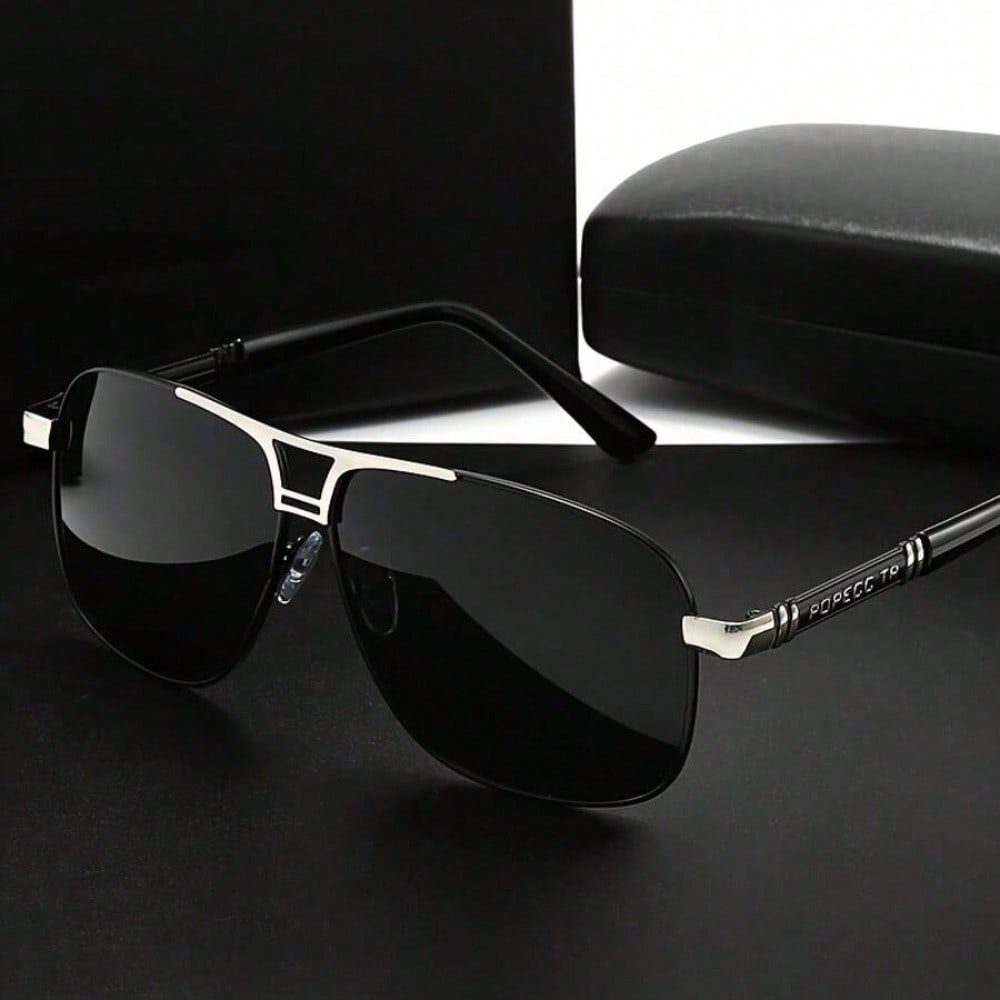 Large Metal Polarized Men And  - Fishing Sunglasses Polarized incelemesi ve fiyatı