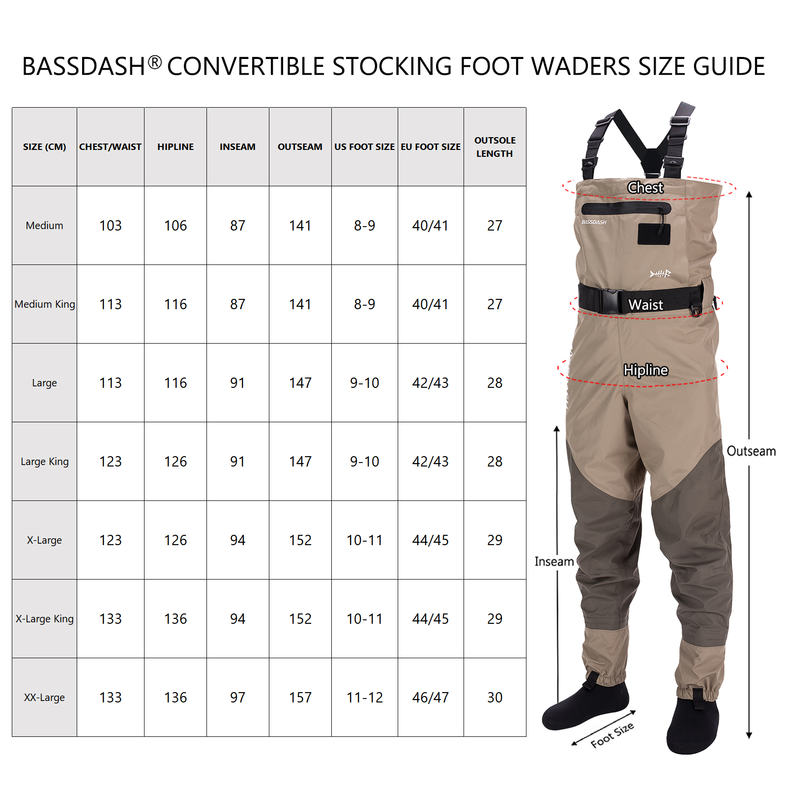 Bassdash Men Fishing Stocking  - Fishing Waders incelemesi ve fiyatı