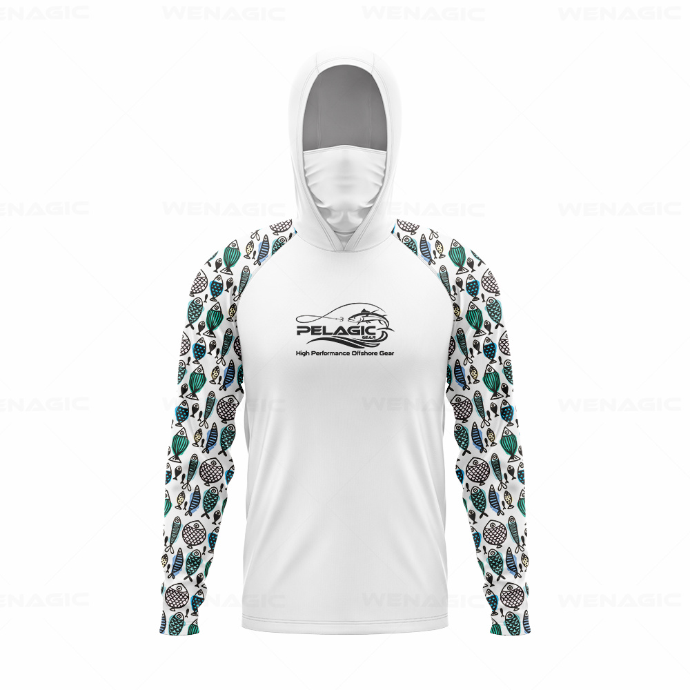 pelagic gear Men Hood Fishing  - Fishing Shirt Uv Protection incelemesi ve fiyatı