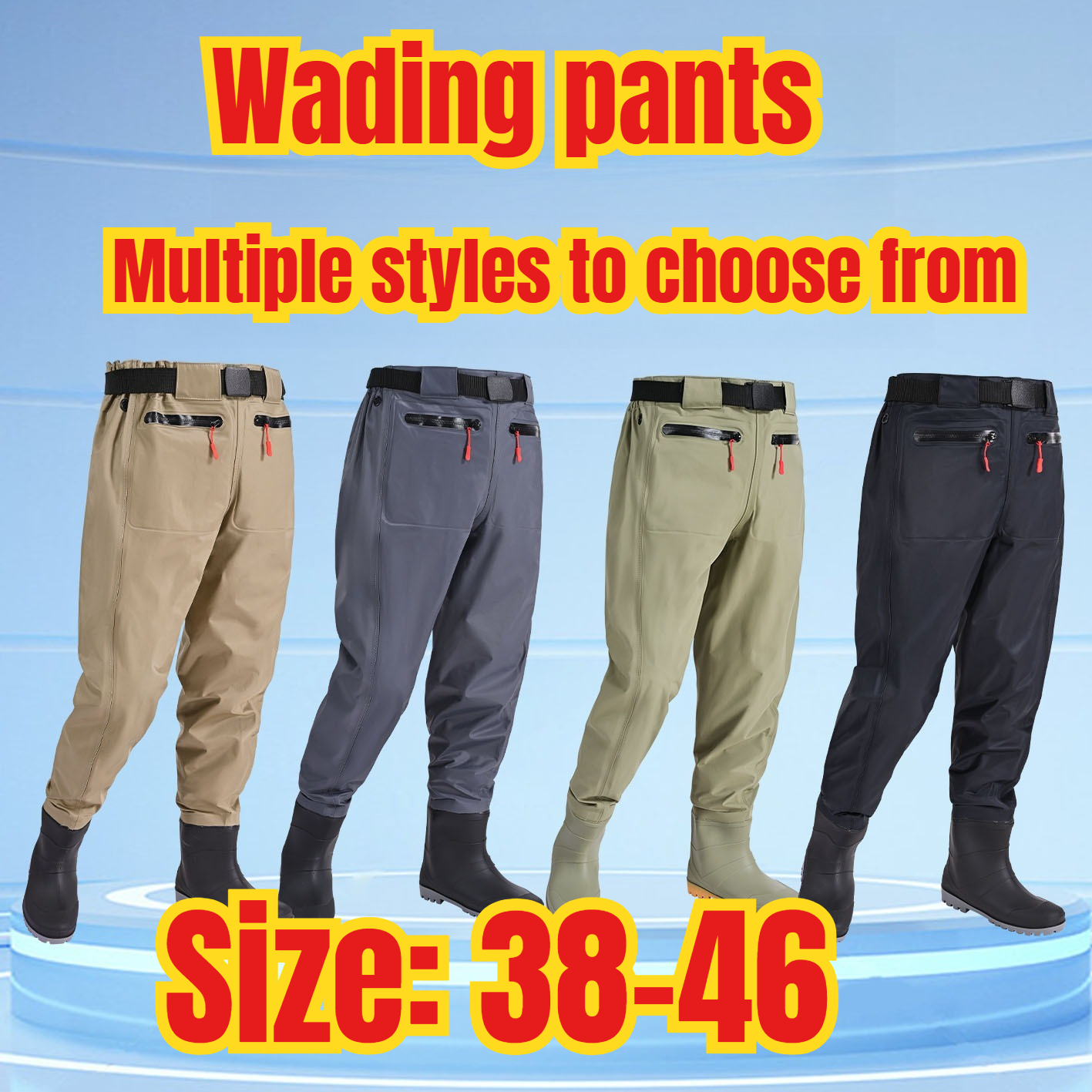 Men's Waterproof Fishing Wadin - Fishing Waders incelemesi ve fiyatı
