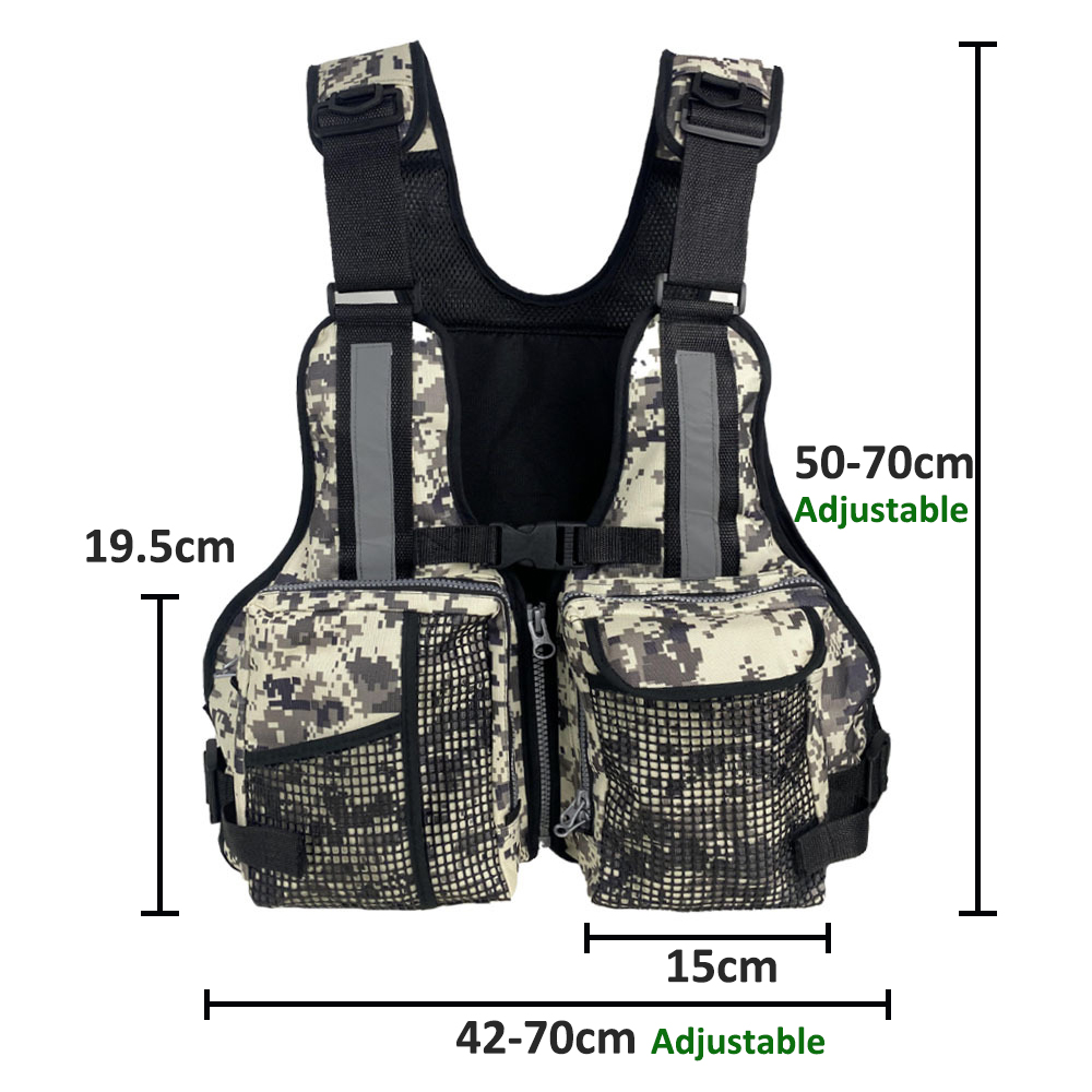Outdoor Fishing Vest with Mult - Fishing Vest incelemesi ve fiyatı