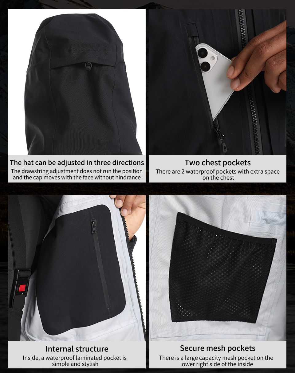 Men's Waterproof Sports Jacket - Fishing Jacket Waterproof incelemesi ve fiyatı