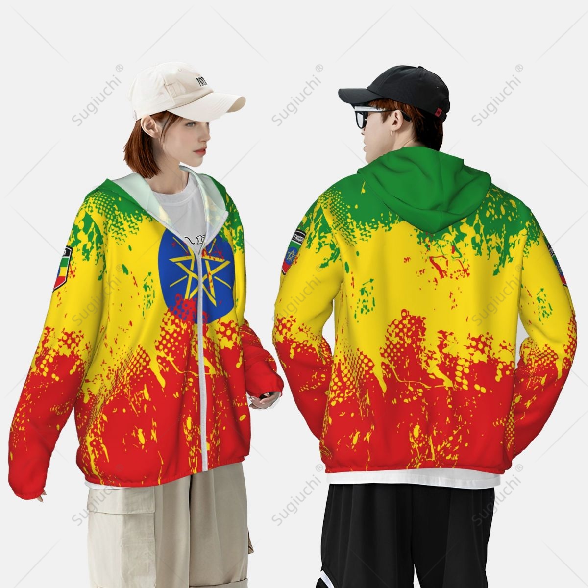 Ethiopia Flag Sun Protection H - Fishing Hoodie incelemesi ve fiyatı