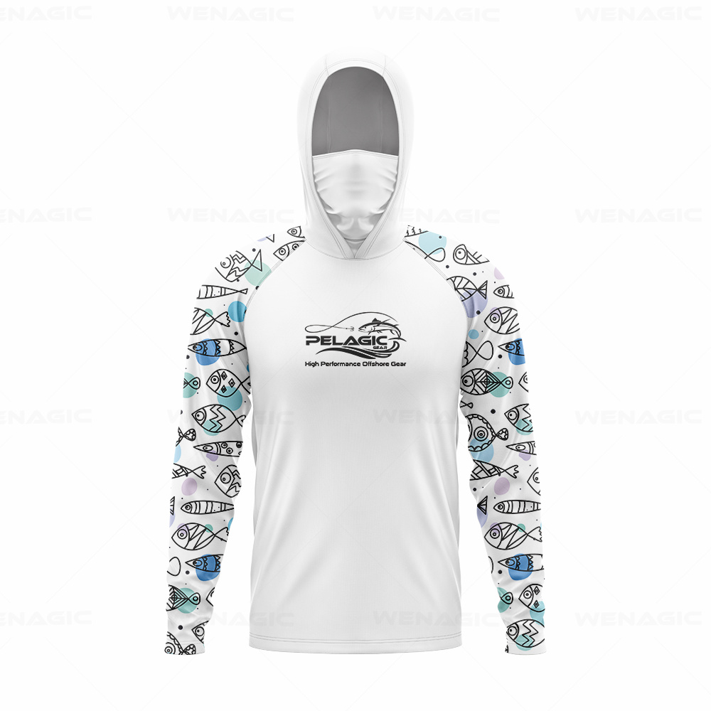 pelagic gear Men Hood Fishing  - Fishing Shirt Uv Protection incelemesi ve fiyatı