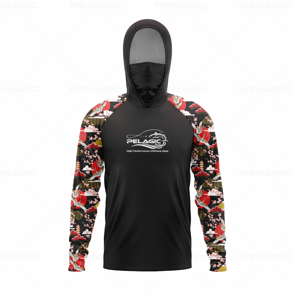 pelagic gear Men Hood Fishing  - Fishing Shirt Uv Protection incelemesi ve fiyatı