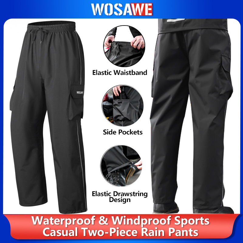WOSAWE Motorcycle Rain Pants R - Fishing Pants Waterproof incelemesi ve fiyatı