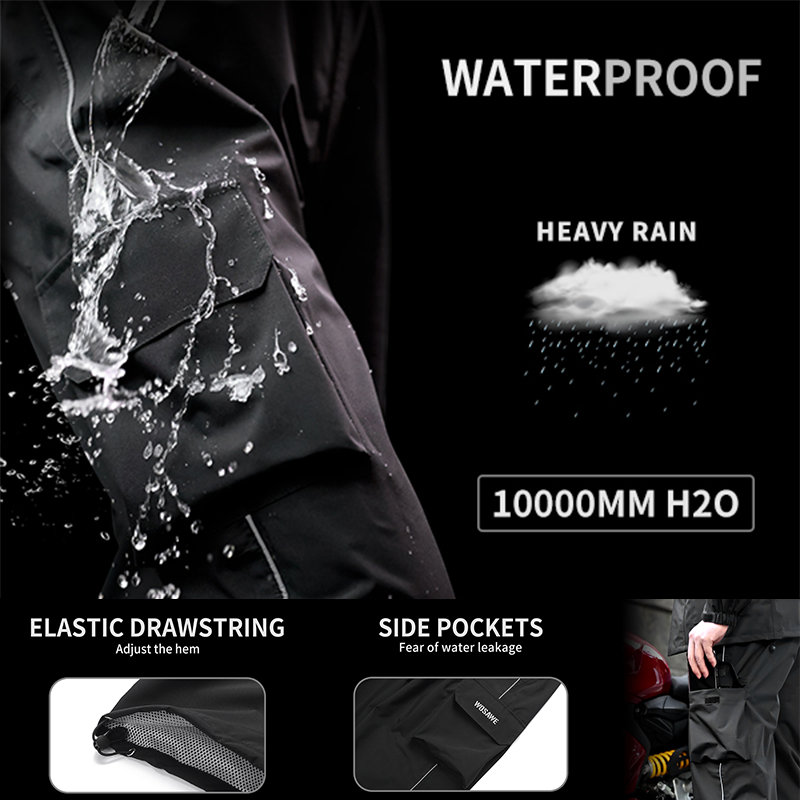 WOSAWE Motorcycle Rain Pants R - Fishing Pants Waterproof incelemesi ve fiyatı