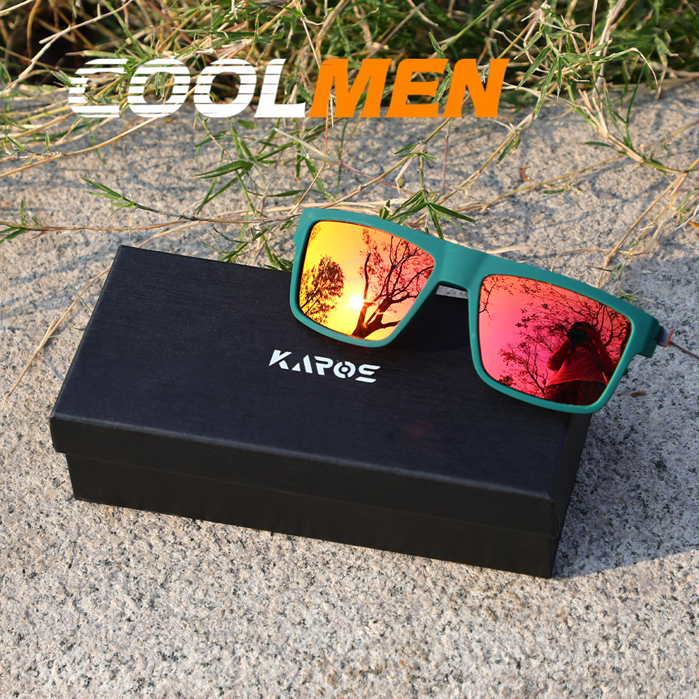 COOLMEN Brand Men/Women Square - Fishing Sunglasses Polarized incelemesi ve fiyatı