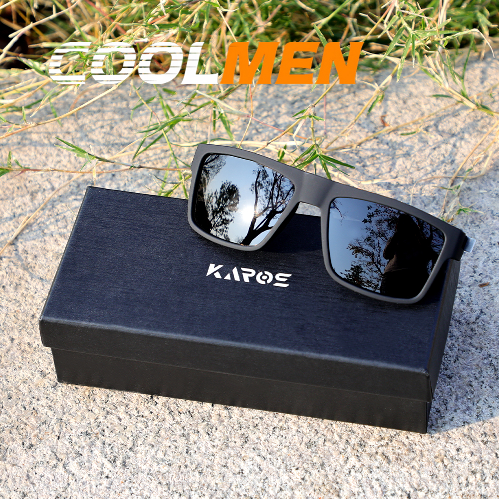 COOLMEN Brand Men/Women Square - Fishing Sunglasses Polarized incelemesi ve fiyatı