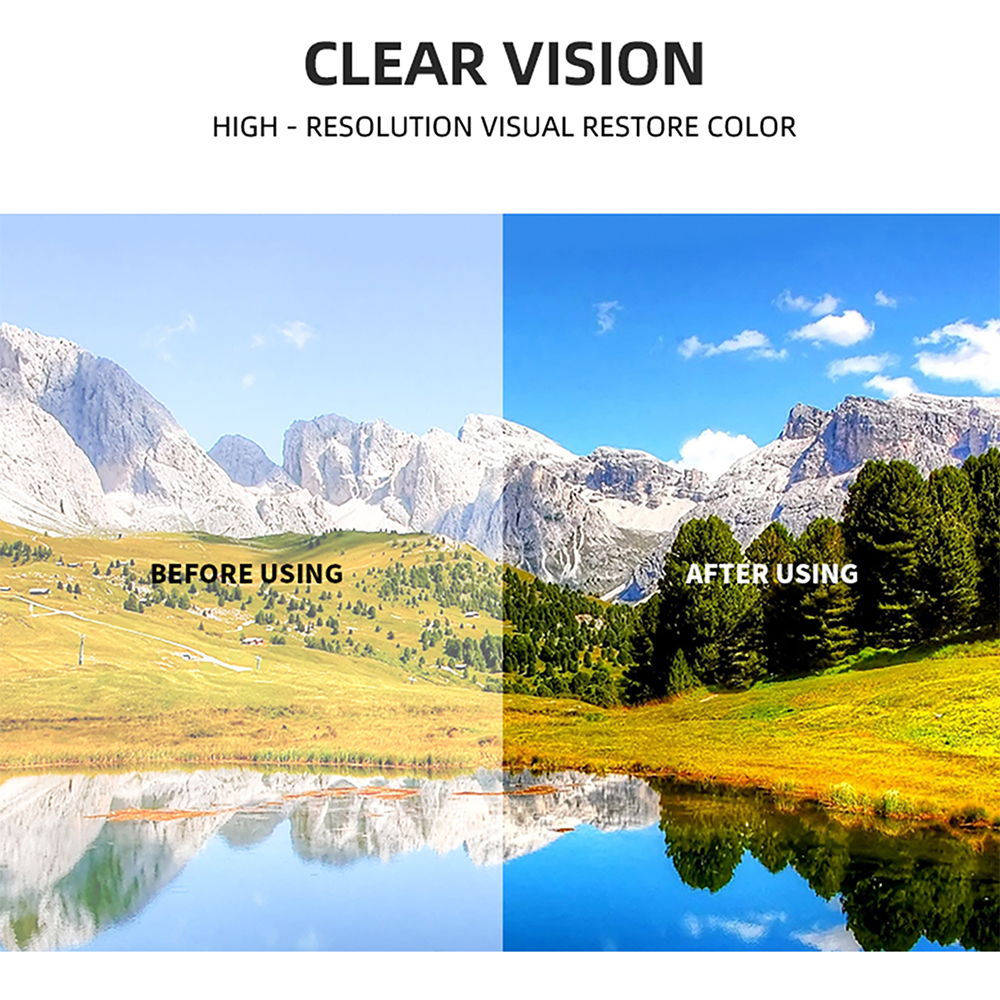 COOLMEN Brand Men/Women Square - Fishing Sunglasses Polarized incelemesi ve fiyatı