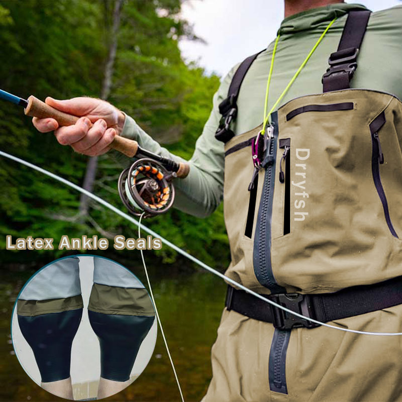 Zippered Waterproof Wader With - Fishing Waders incelemesi ve fiyatı