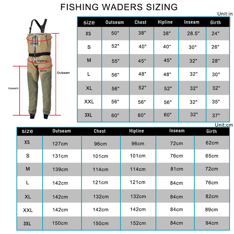 Zippered Waterproof Wader With - Fishing Waders incelemesi ve fiyatı