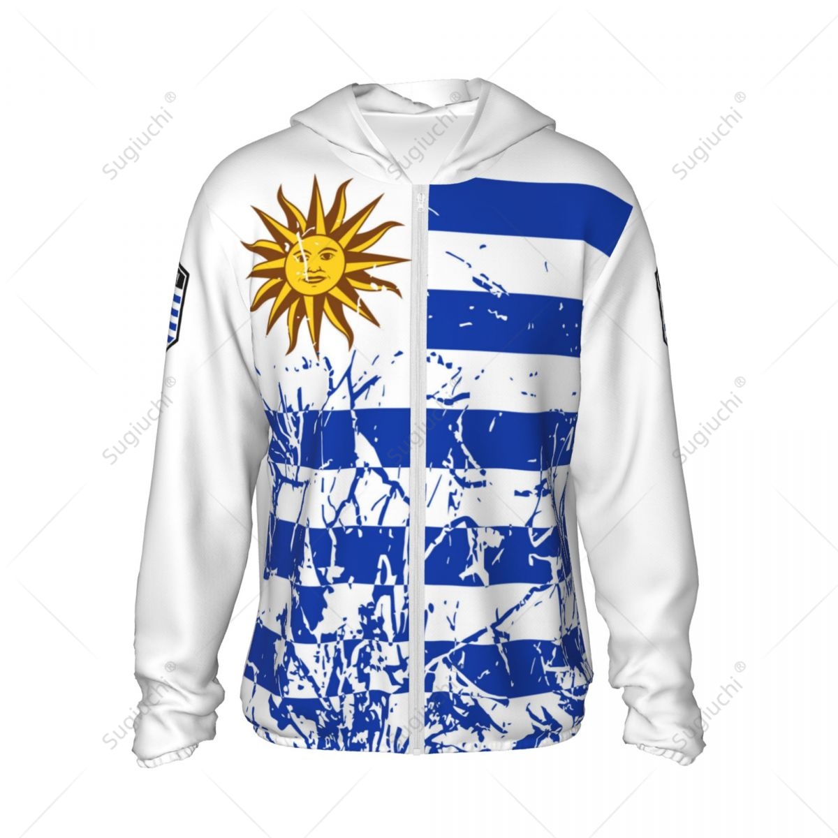 Uruguay Flag Sun Protection Ho - Fishing Hoodie incelemesi ve fiyatı