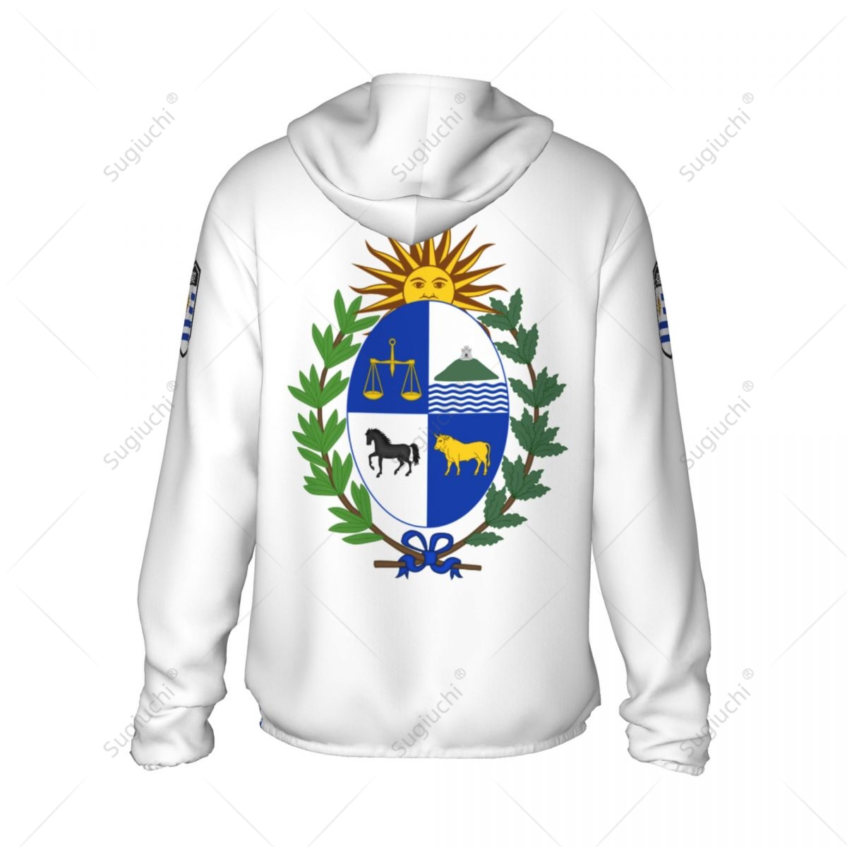 Uruguay Flag Sun Protection Ho - Fishing Hoodie incelemesi ve fiyatı
