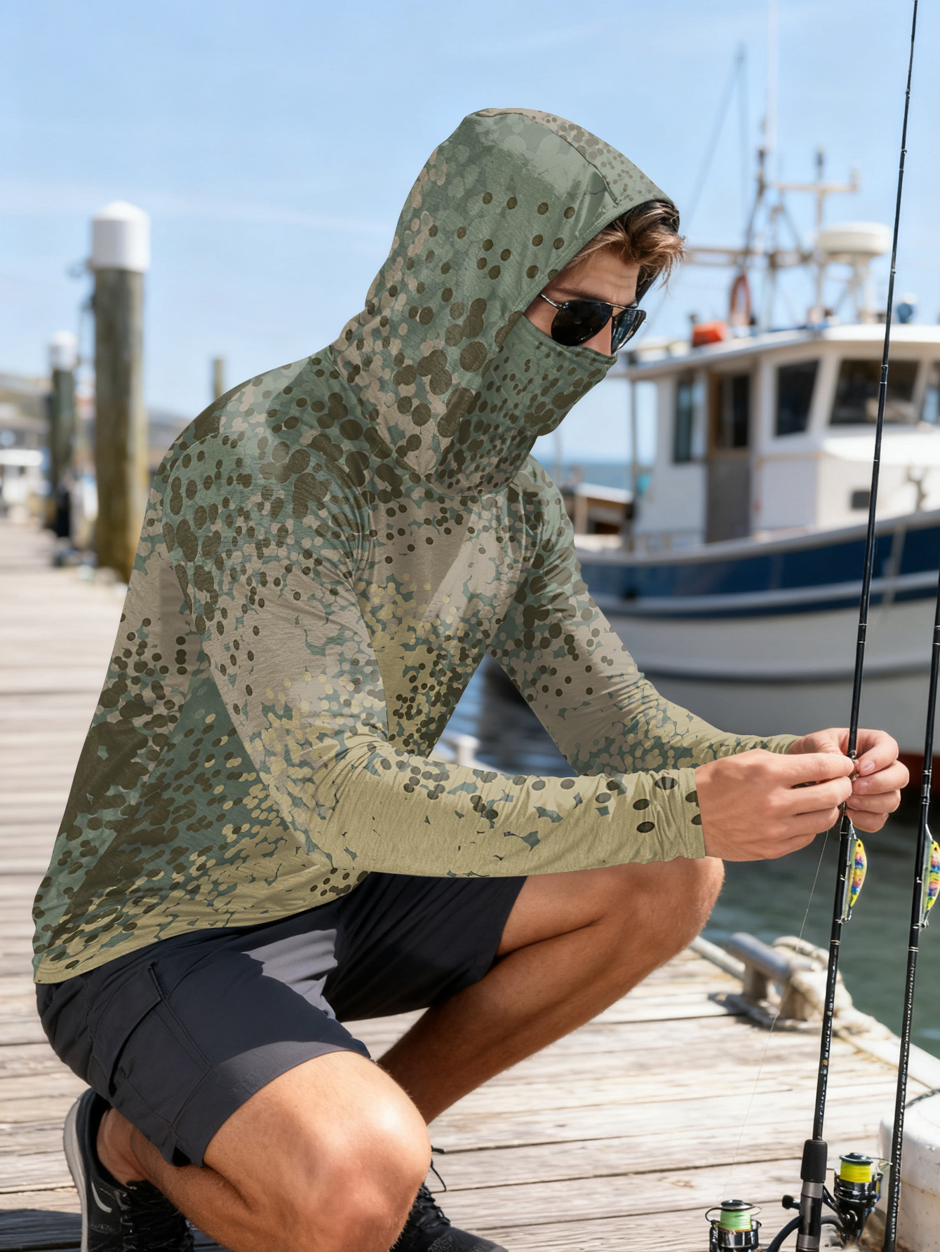 Men's Fishing Hooded Long-Slee - Fishing Hoodie incelemesi ve fiyatı