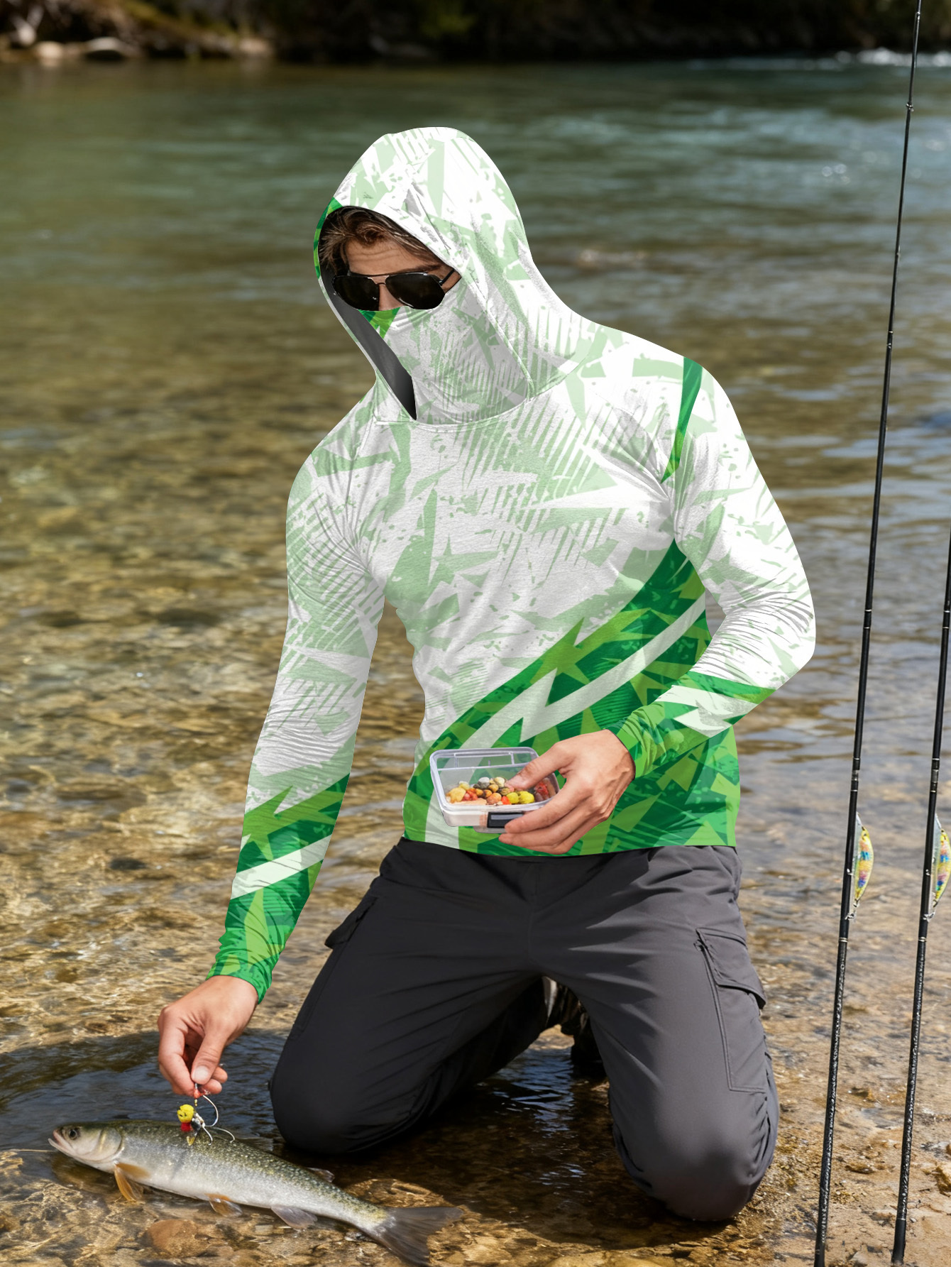 Men's Fishing Hooded Long-Slee - Fishing Hoodie incelemesi ve fiyatı