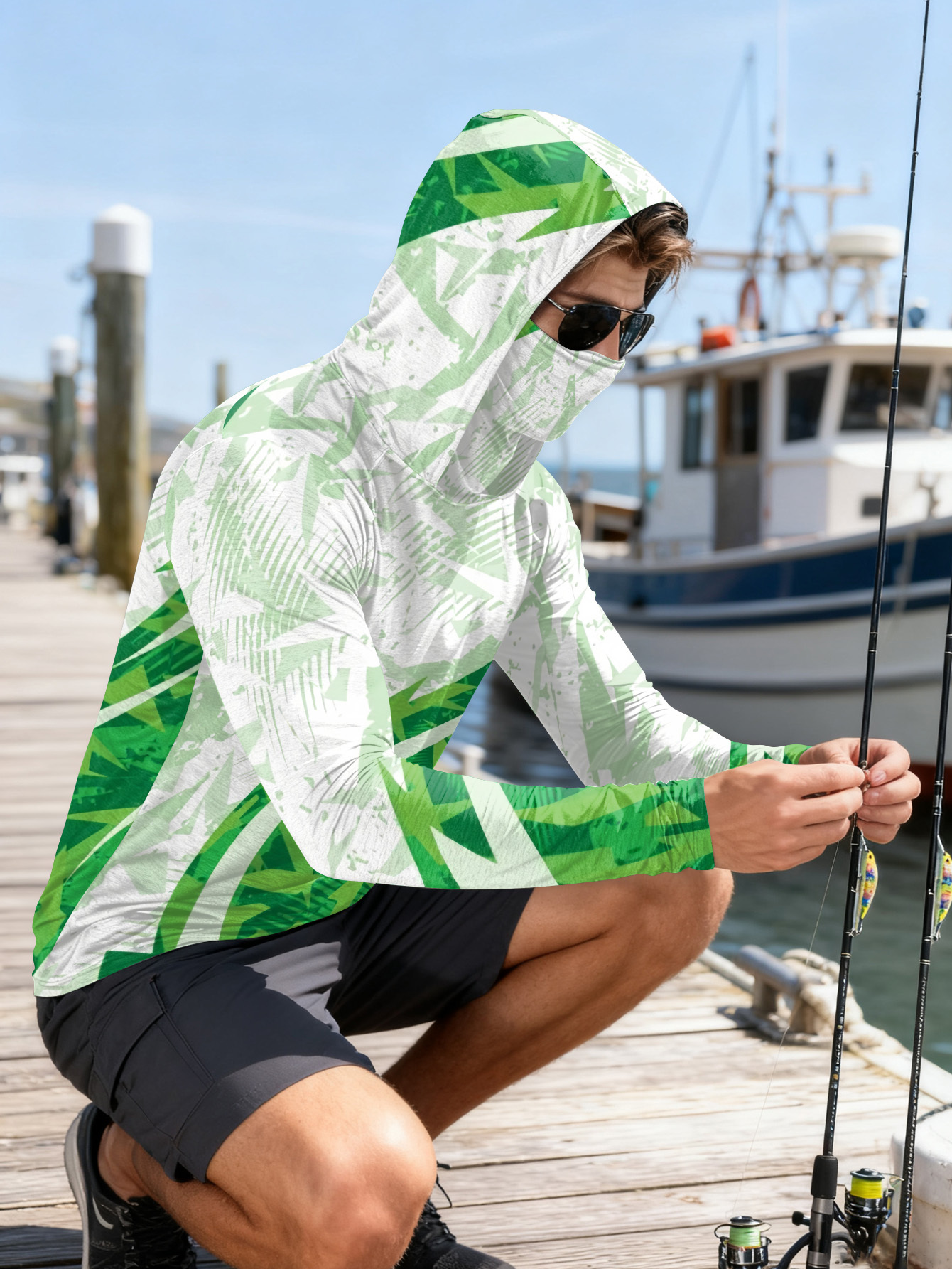 Men's Fishing Hooded Long-Slee - Fishing Hoodie incelemesi ve fiyatı