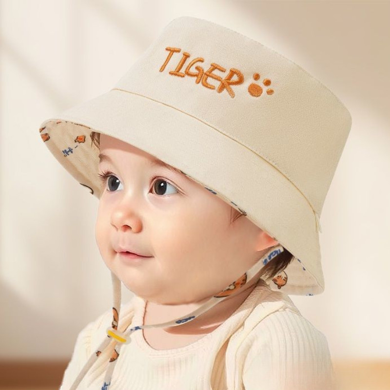 Letter Embroidered Baby Bucket - Fishing Hat incelemesi ve fiyatı