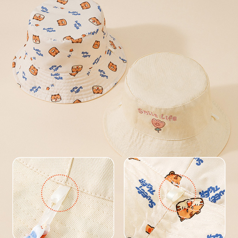 Letter Embroidered Baby Bucket - Fishing Hat incelemesi ve fiyatı
