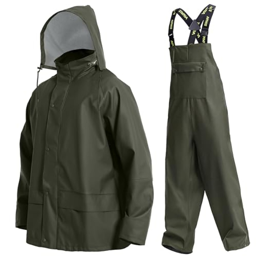 Mens PRO Workwear 3-Piece Wate - Fishing Jacket Waterproof incelemesi ve fiyatı