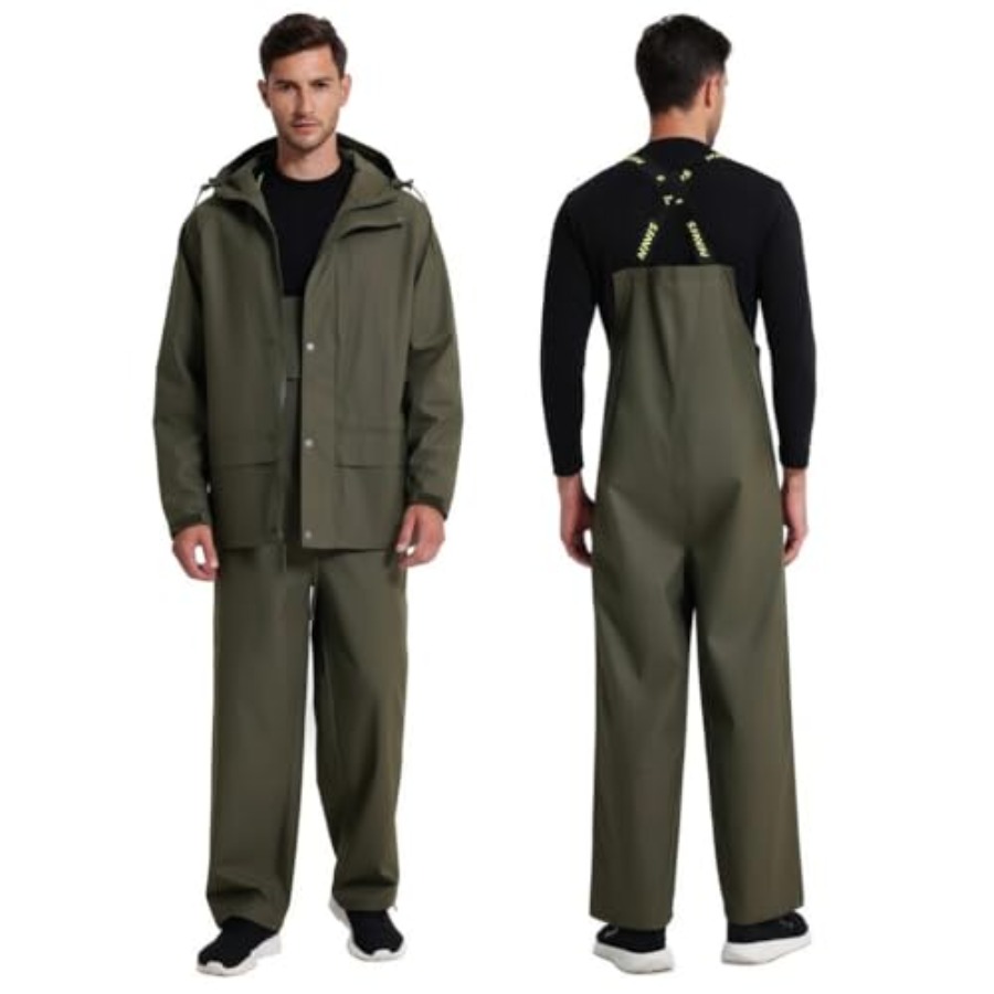 Mens PRO Workwear 3-Piece Wate - Fishing Jacket Waterproof incelemesi ve fiyatı