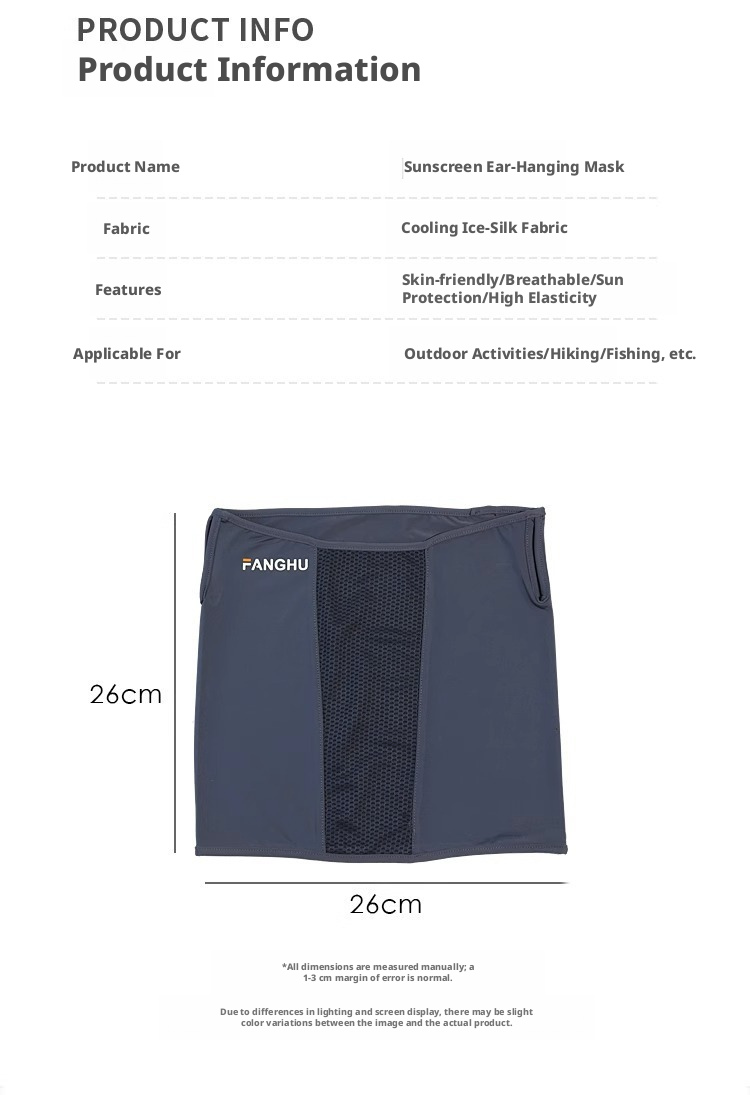 1 piece of summer ice silk ant - Fishing Mask Sun Protection incelemesi ve fiyatı