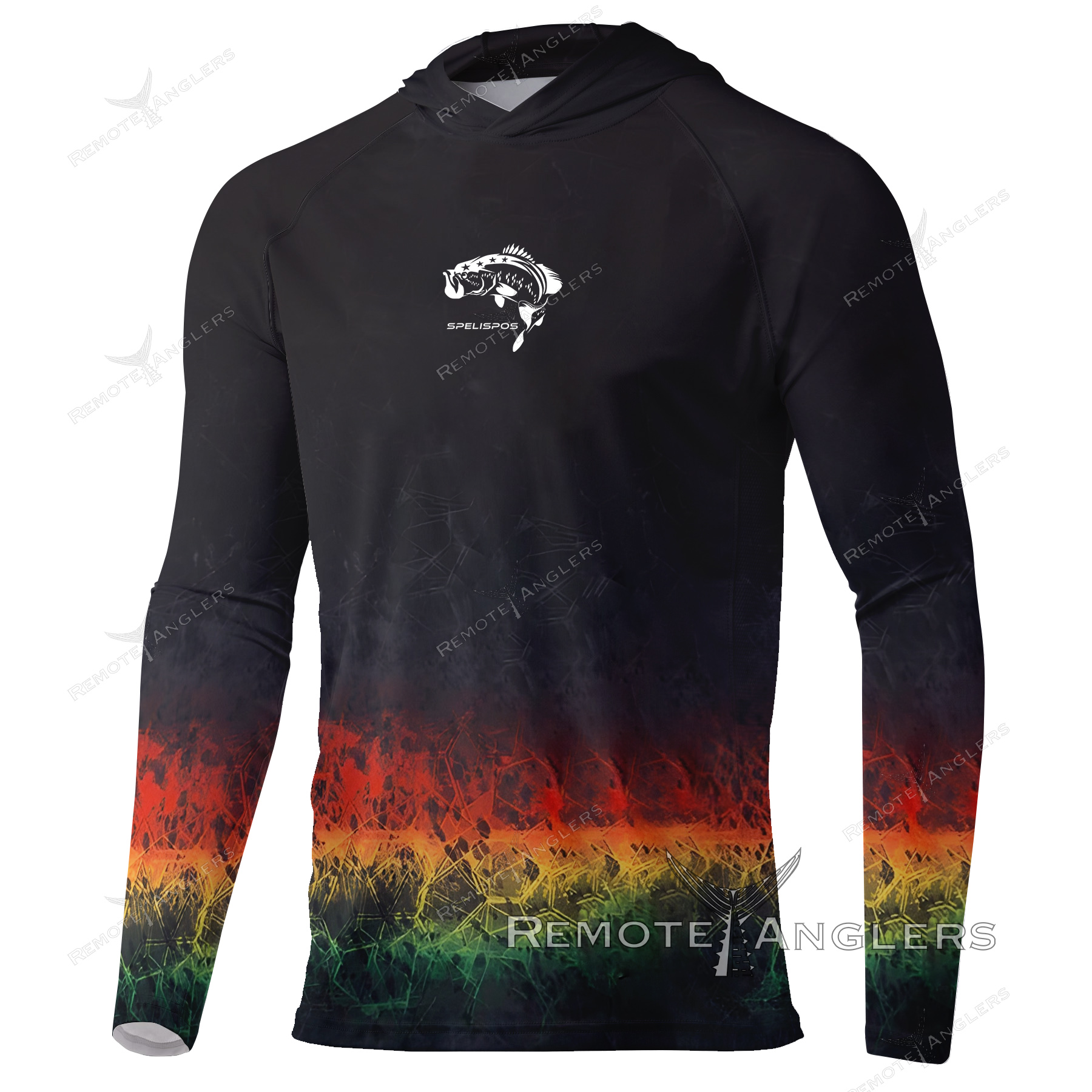 Fishing Shirt Red Hoodie Mask  - Fishing Mask Sun Protection incelemesi ve fiyatı