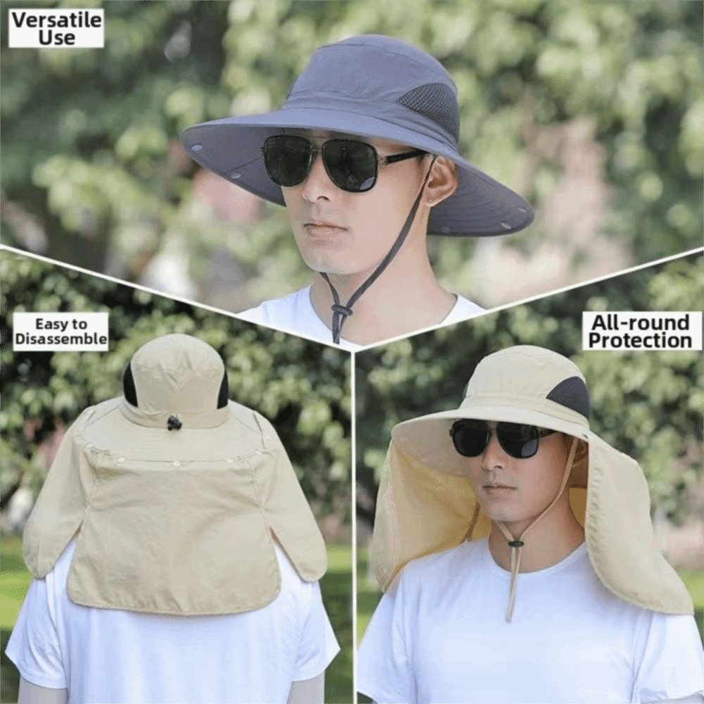 Fashion Cloth Men Sun Hat Big  - Fishing Hat incelemesi ve fiyatı
