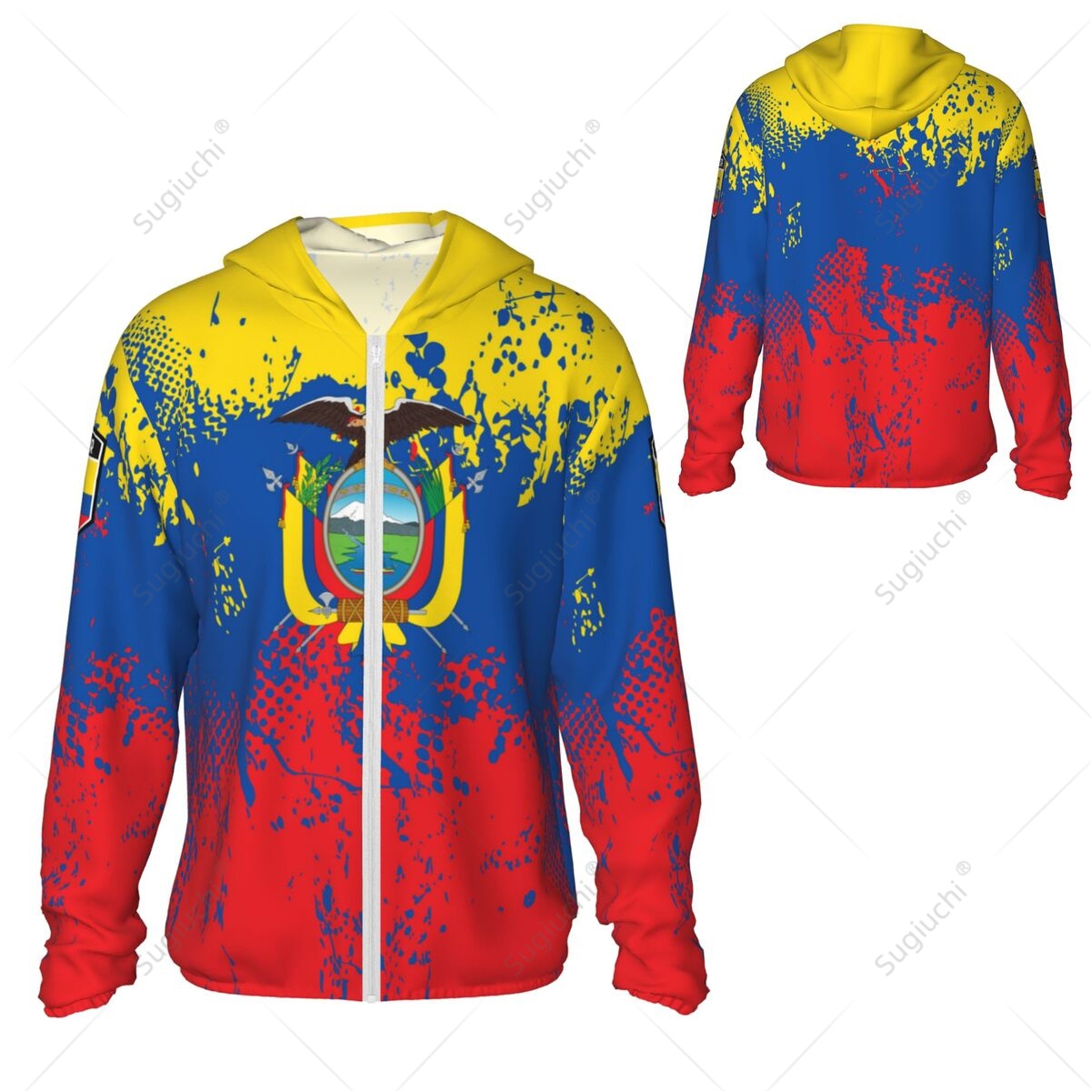 Ecuador Flag Sun Protection Ho - Fishing Hoodie incelemesi ve fiyatı