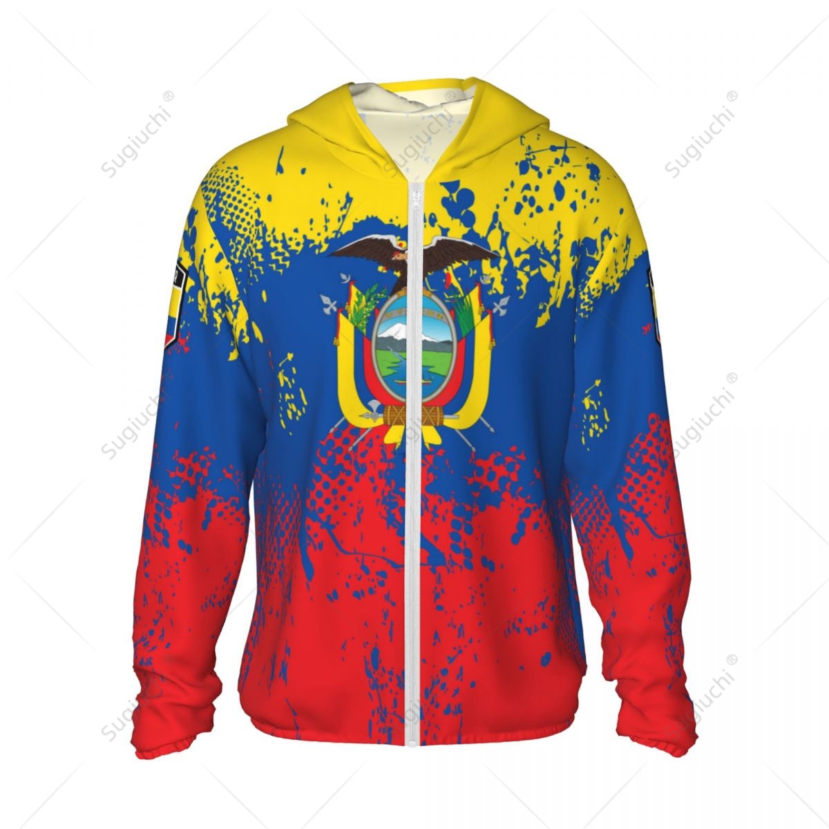 Ecuador Flag Sun Protection Ho - Fishing Hoodie incelemesi ve fiyatı