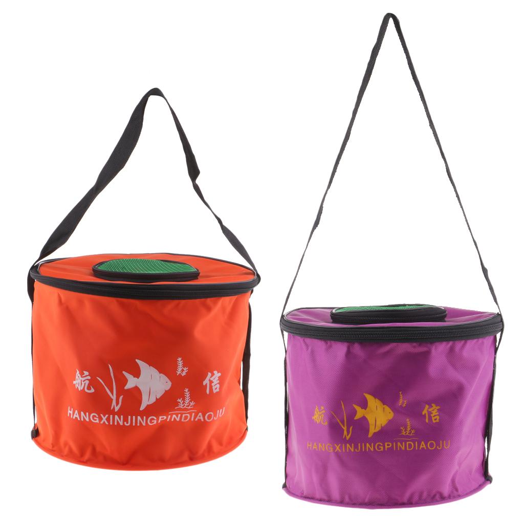 Foldable Fishing Bucket with M - Fishing Bag Waterproof incelemesi ve fiyatı