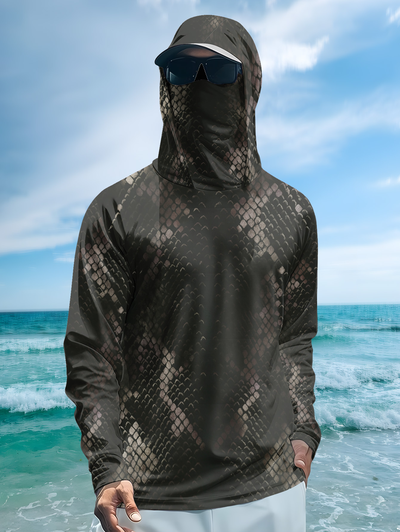 Men's Fishing Hooded Long-Slee - Fishing Hoodie incelemesi ve fiyatı