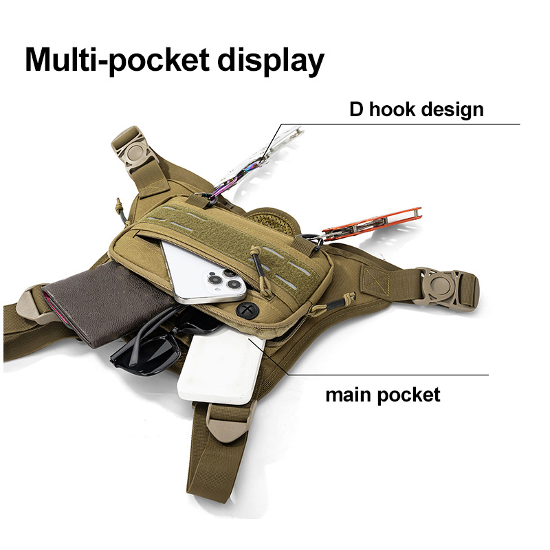 Tactical Front Chest Rig Bag V - Fishing Vest incelemesi ve fiyatı