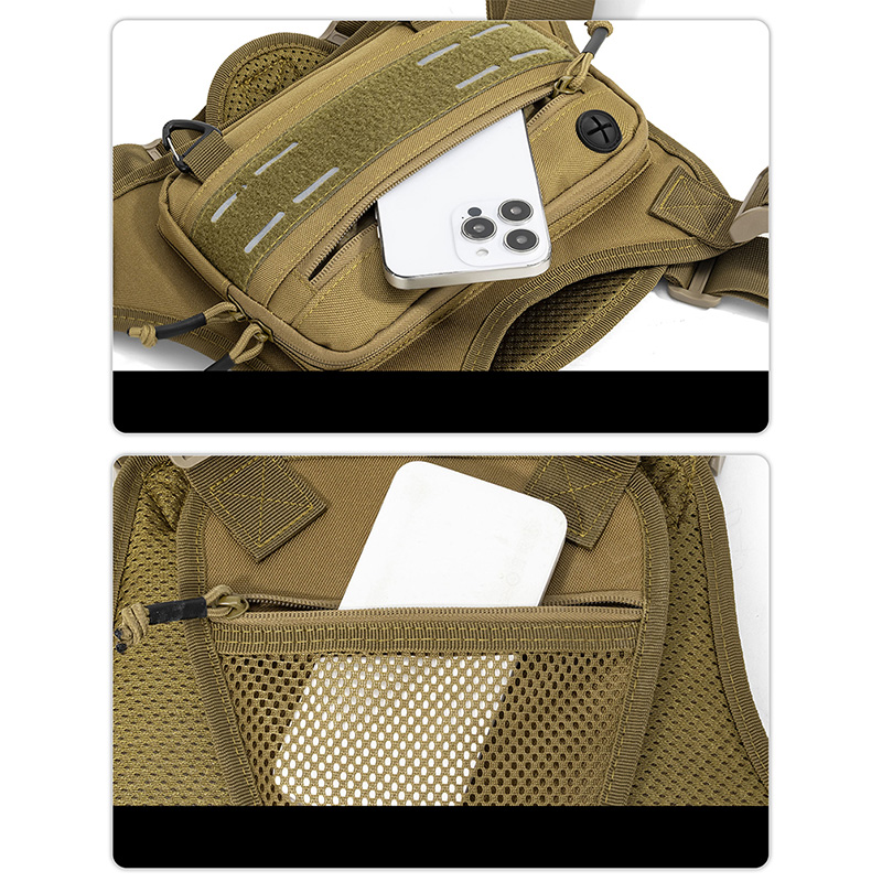 Tactical Front Chest Rig Bag V - Fishing Vest incelemesi ve fiyatı