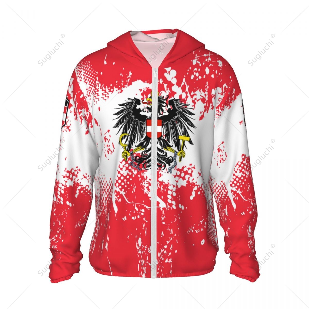 Austria Flag Sun Protection Ho - Fishing Hoodie incelemesi ve fiyatı