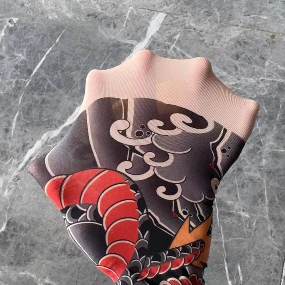 Full Leg Fake Tattoo Socks Pri - Fishing Socks incelemesi ve fiyatı