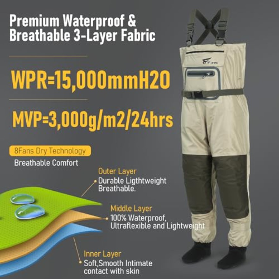 Fishing Chest Waders for Men a - Fishing Waders incelemesi ve fiyatı