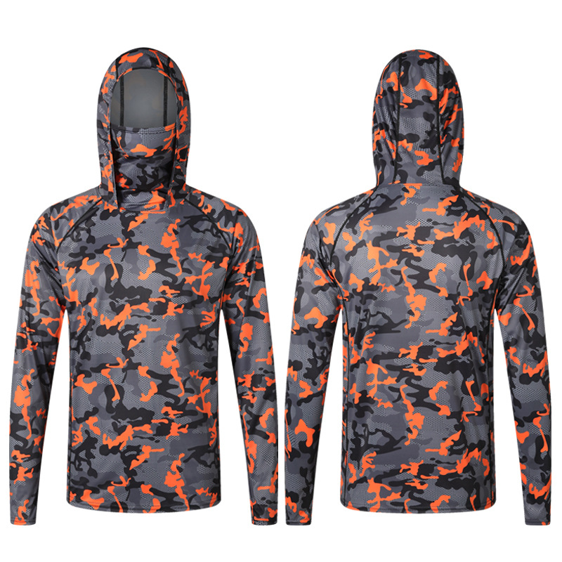Camouflage Fishing T-shirt wit - Fishing Shirt Uv Protection incelemesi ve fiyatı