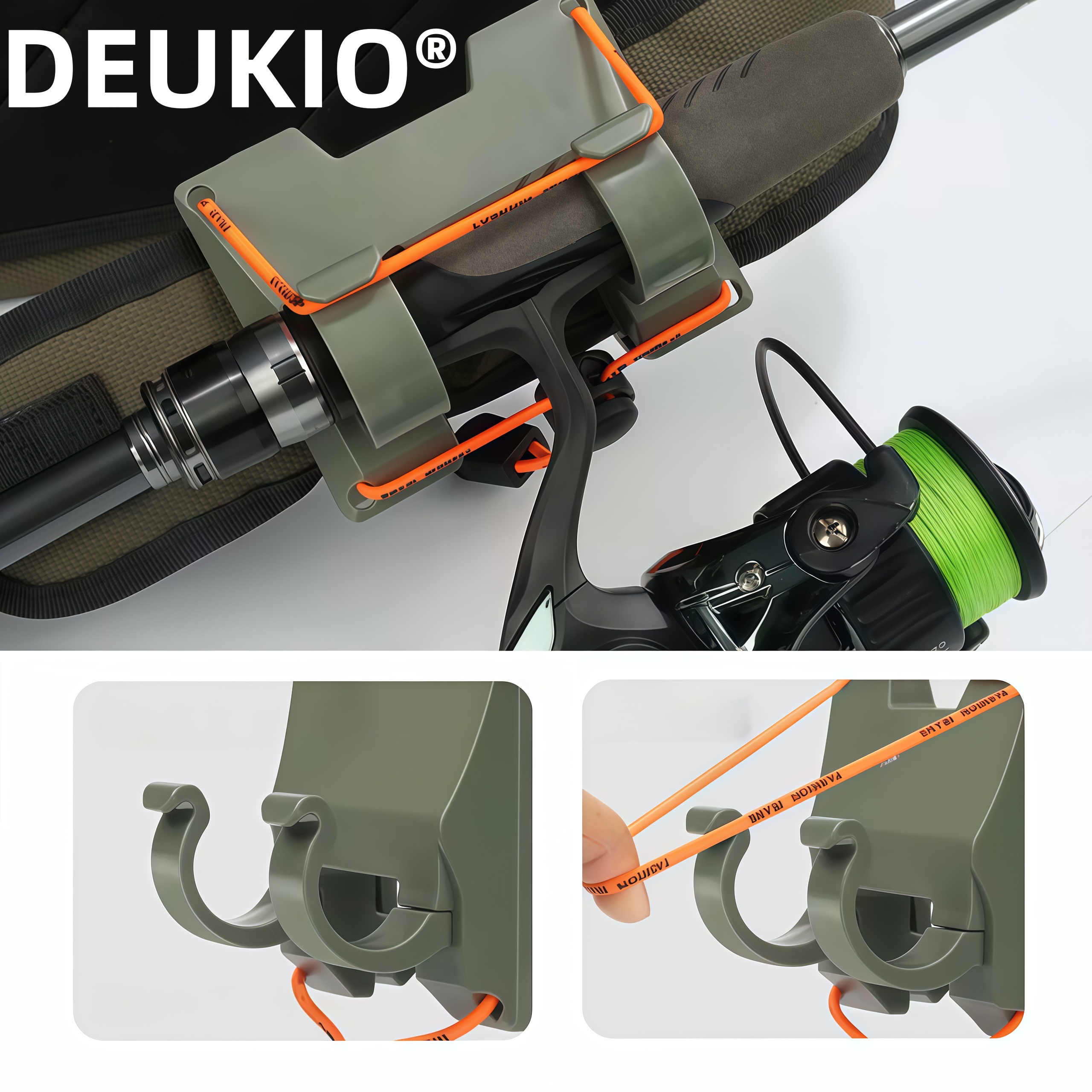 DEUKIO Outdoor Belt Clip Rod H - Fishing Belt incelemesi ve fiyatı