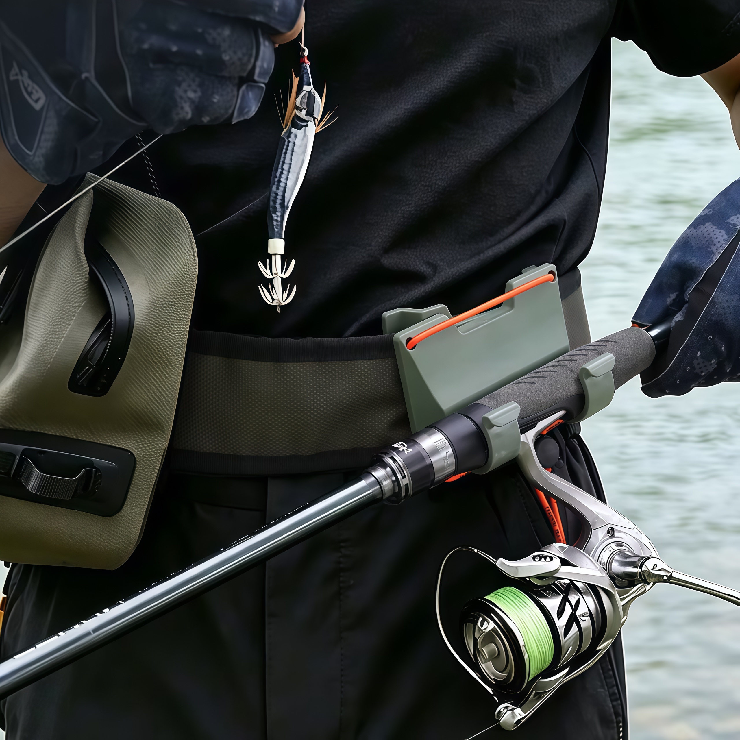 DEUKIO Outdoor Belt Clip Rod H - Fishing Belt incelemesi ve fiyatı